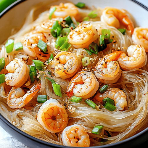 Easy Shrimp Mei Fun Recipe