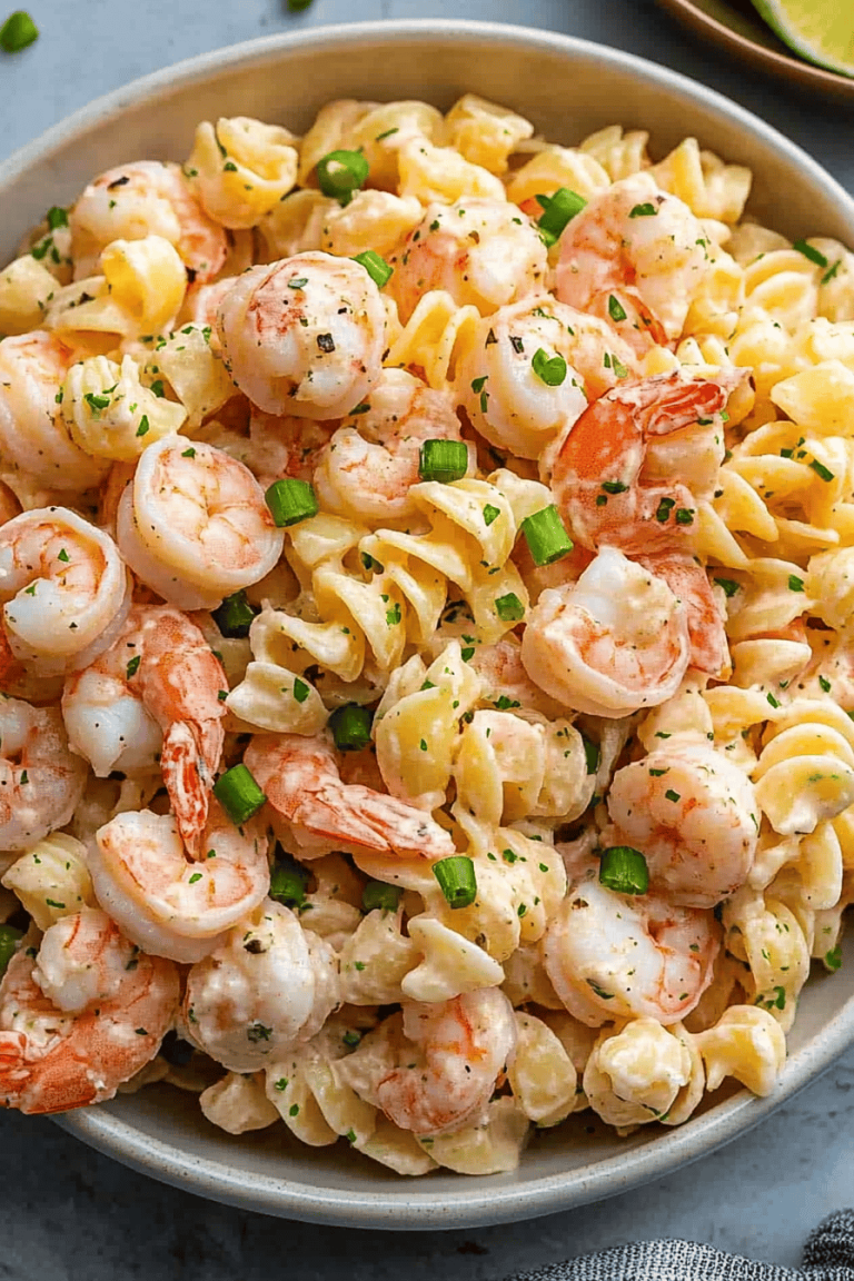 Easy Shrimp Pasta Salad Recipe