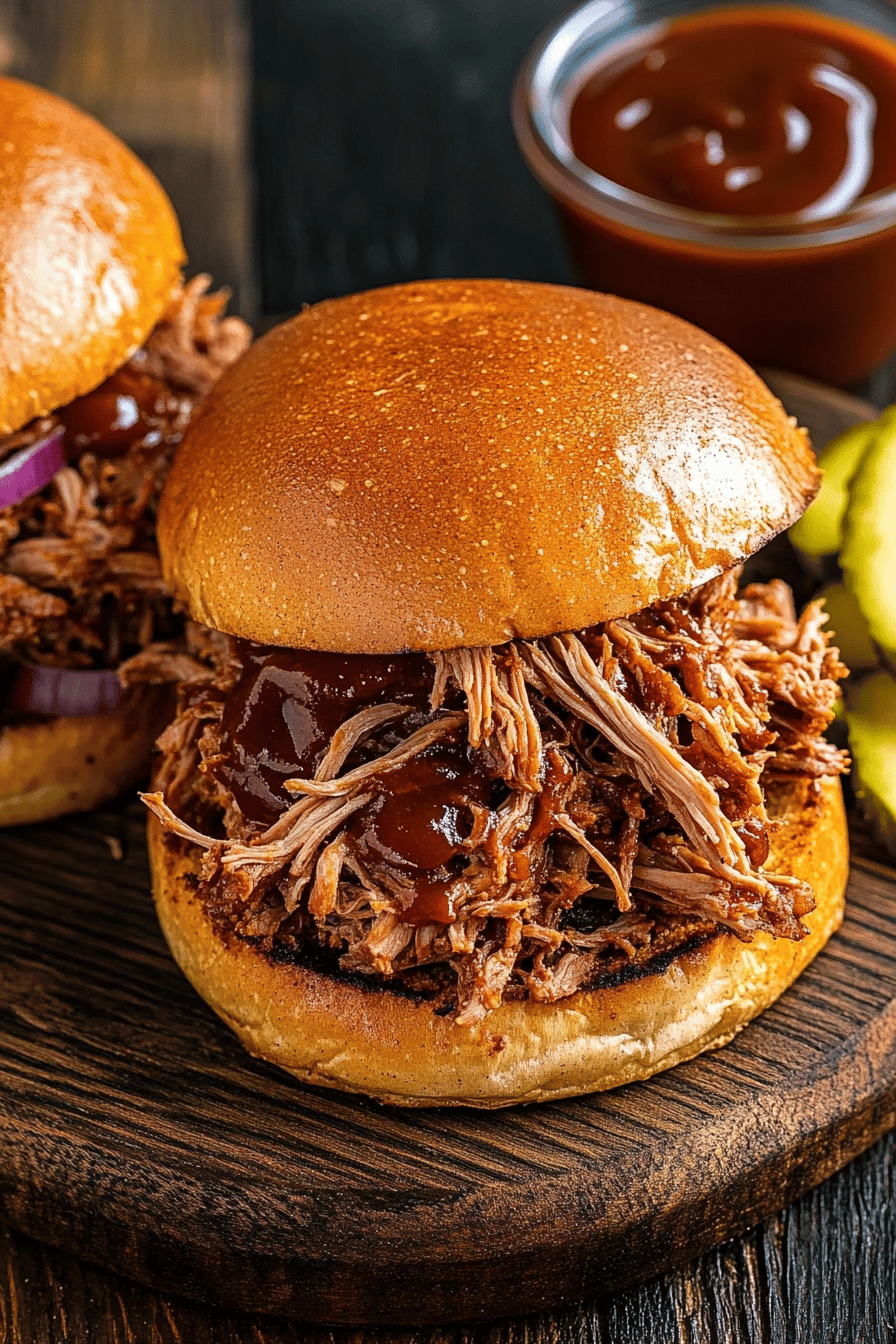 Easy Slow Cooker BBQ Pulled Pork Recipe ingredients