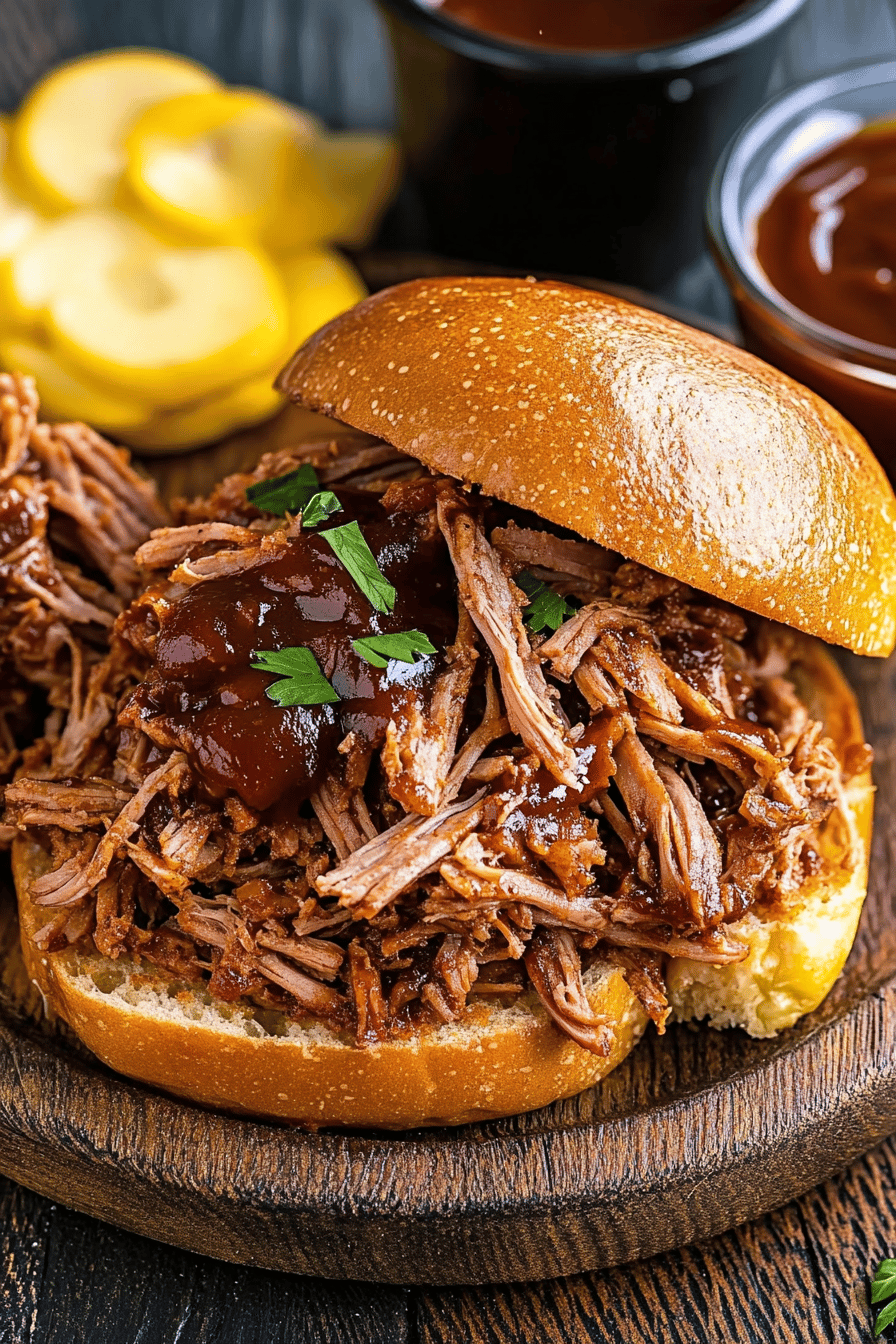 Easy Slow Cooker BBQ Pulled Pork Recipe