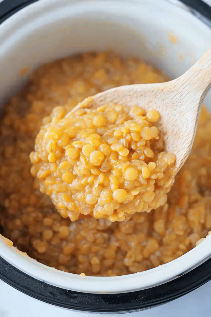 Easy Slow Cooker Lentils Recipe