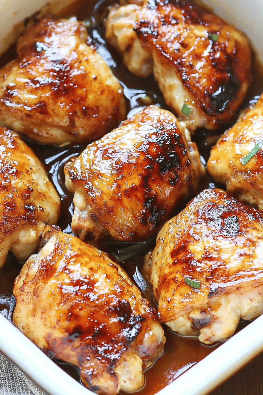 Easy Soy Sauce Chicken Recipe Final Dish Presentation