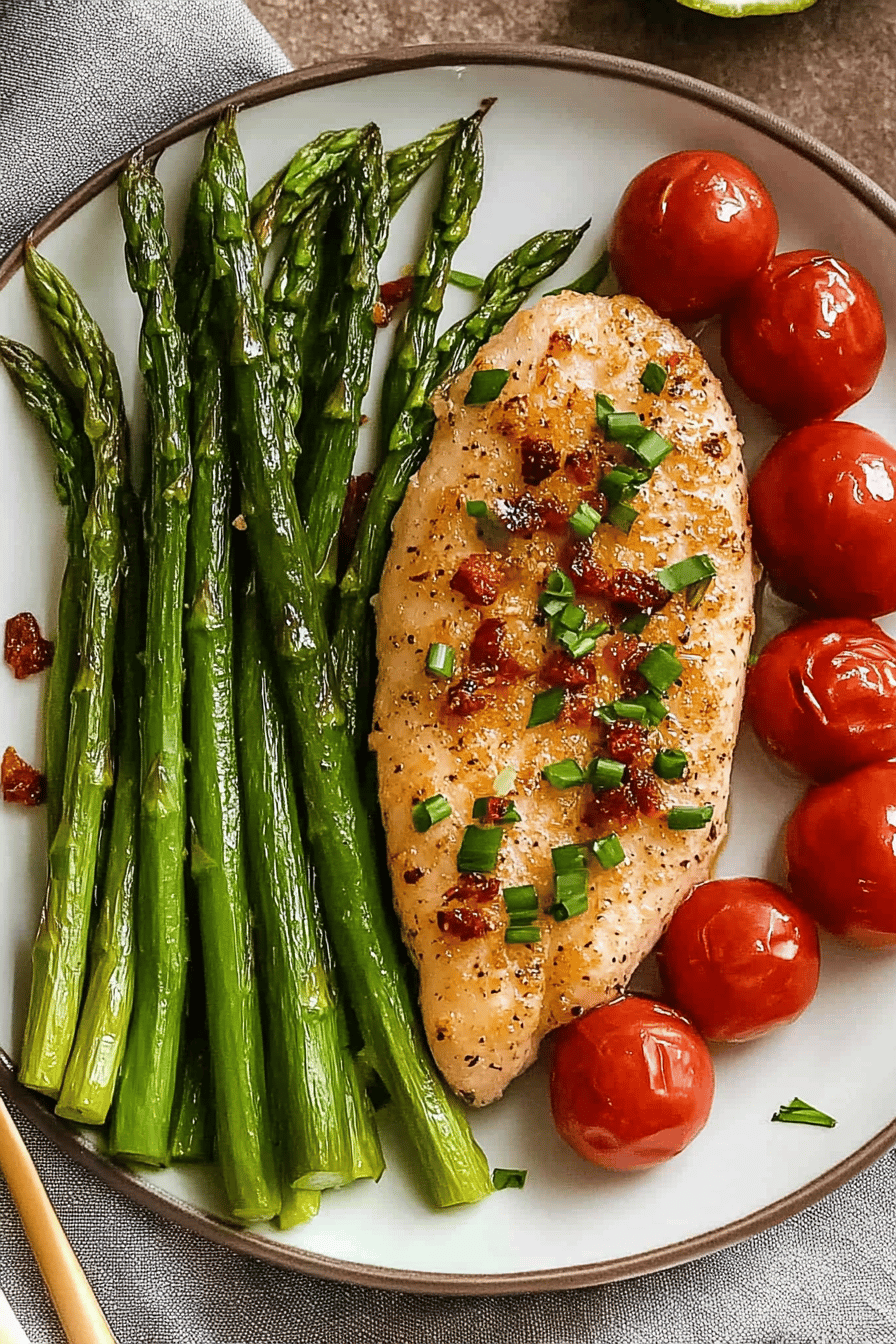 Easy Steamed Asparagus Recipe ingredients