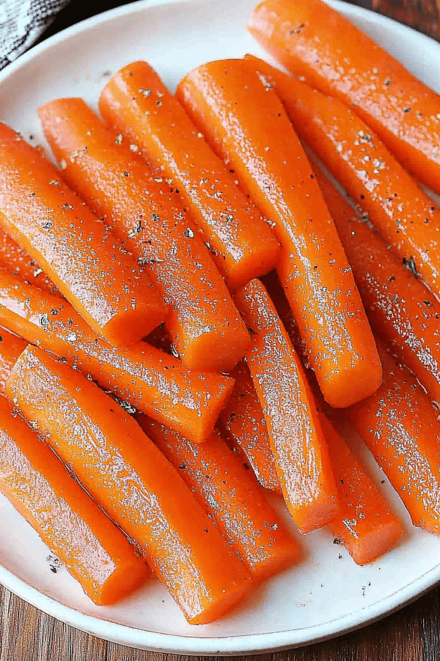 Easy Steamed Carrots Recipe ingredients