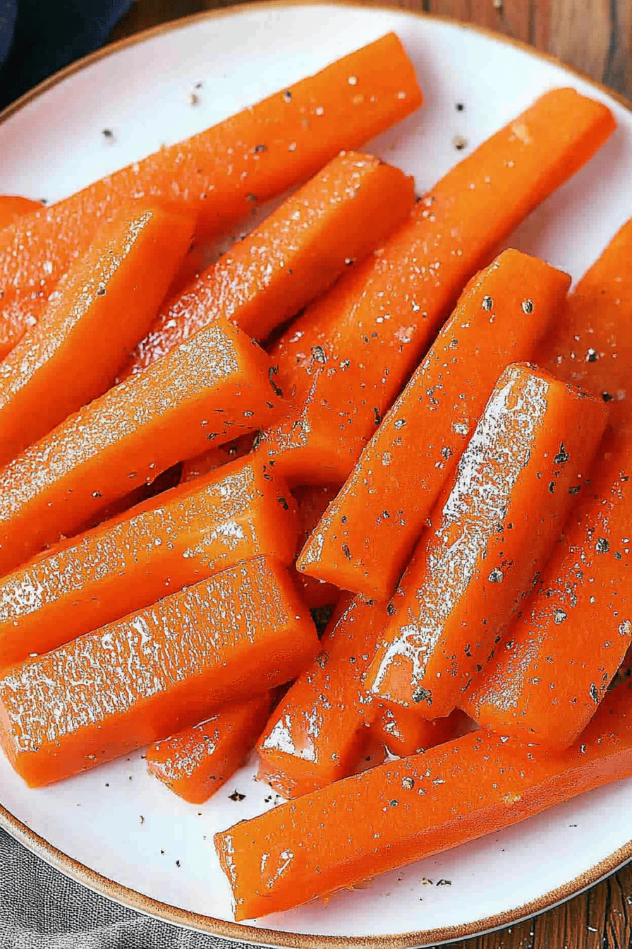 Easy Steamed Carrots Recipe