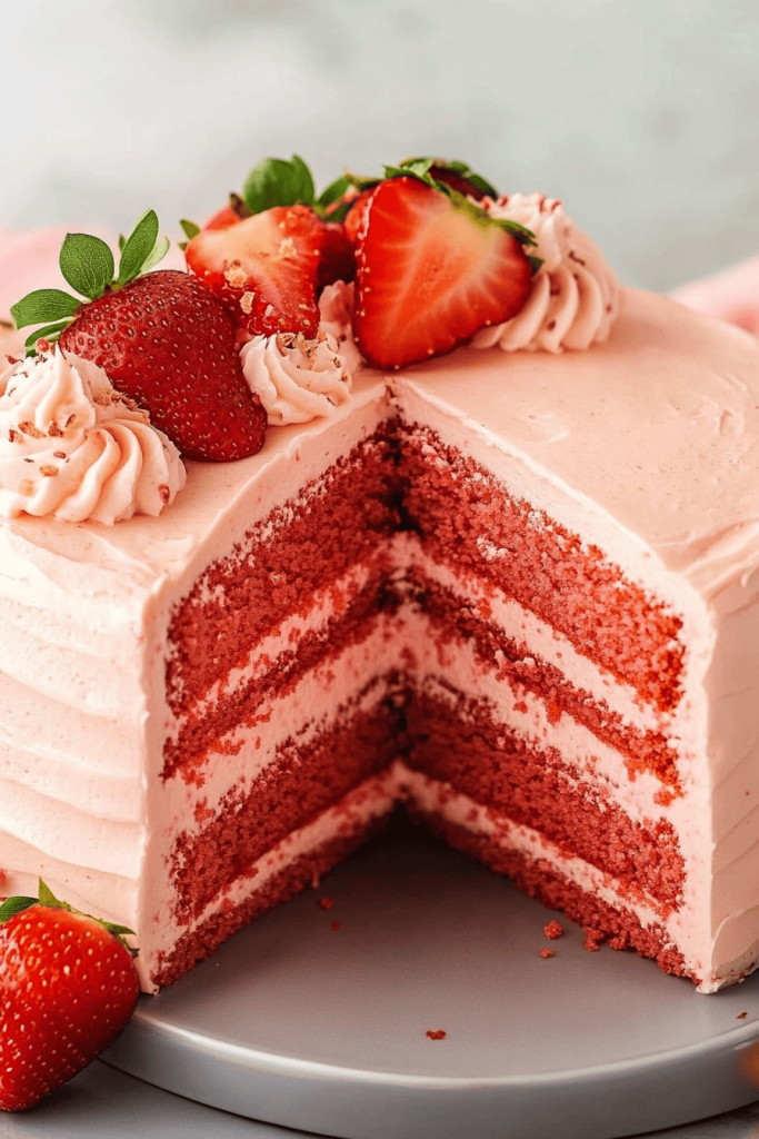 Easy Strawberry Dream Cake Recipe