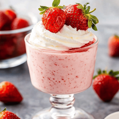 Easy Strawberry Mousse Recipe