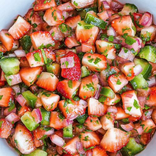 Easy Strawberry Salsa Recipe