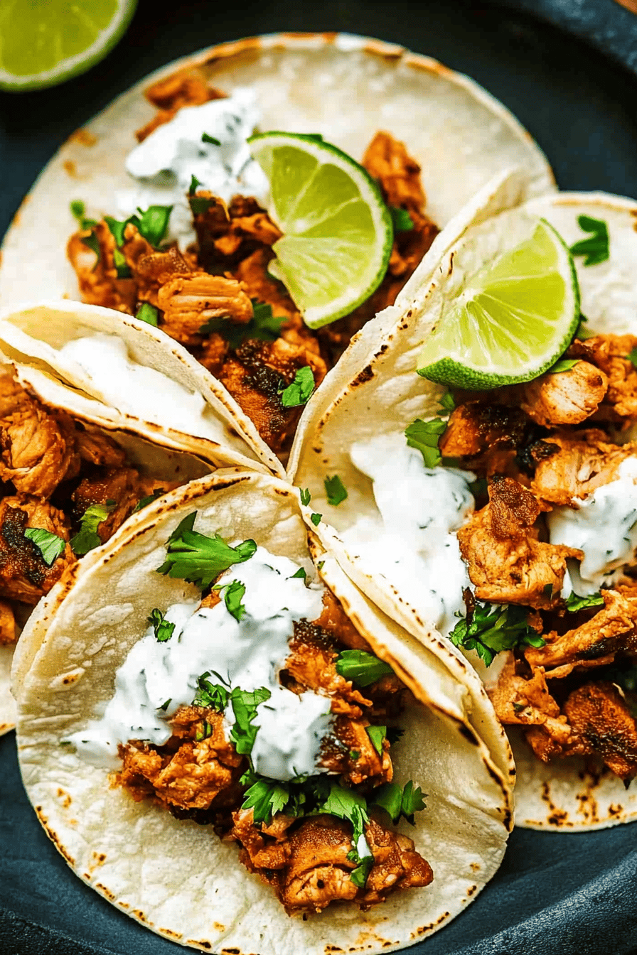 Easy Street Tacos Recipe ingredients
