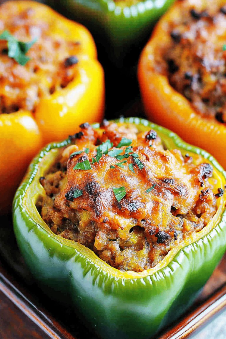 Easy Stuffed Peppers Recipe