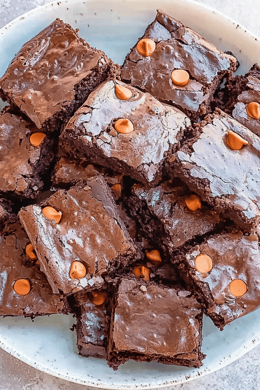 Easy Sweet Potato Brownies Recipe Final Dish Presentation