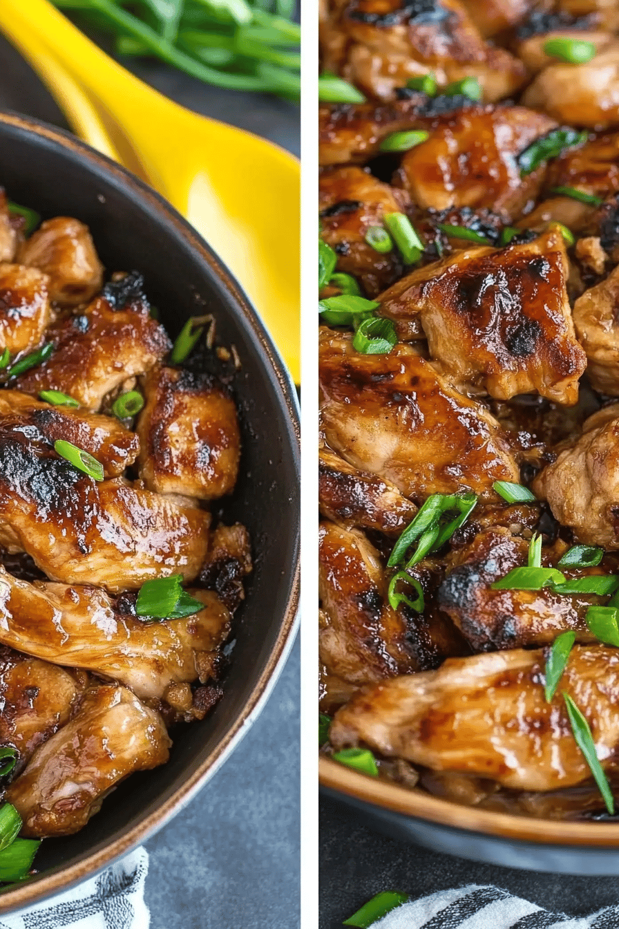 Easy Teriyaki Chicken Recipe Final Dish Presentation