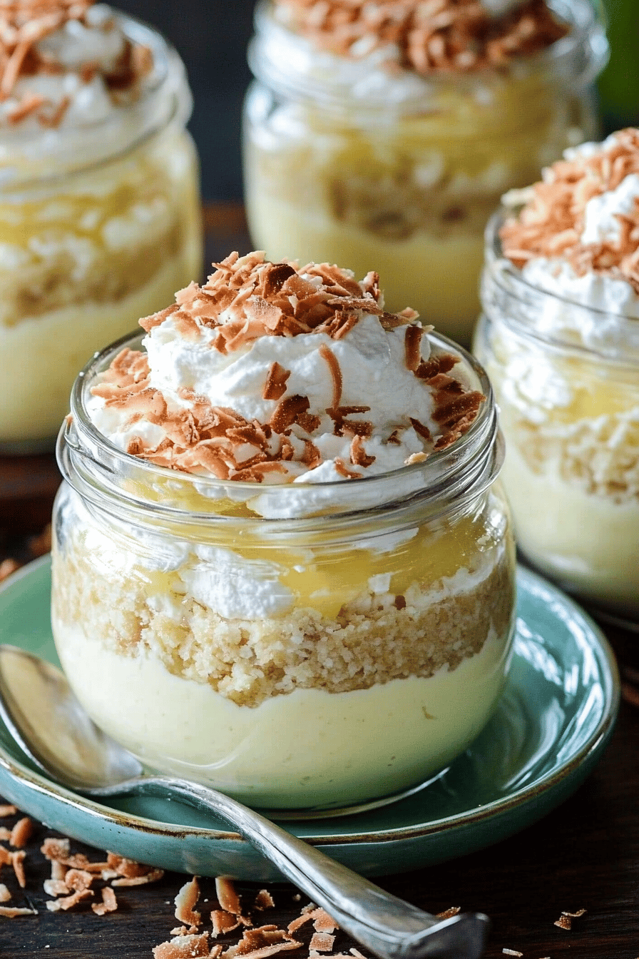Easy Toasted Coconut Cream Pudding Recipe