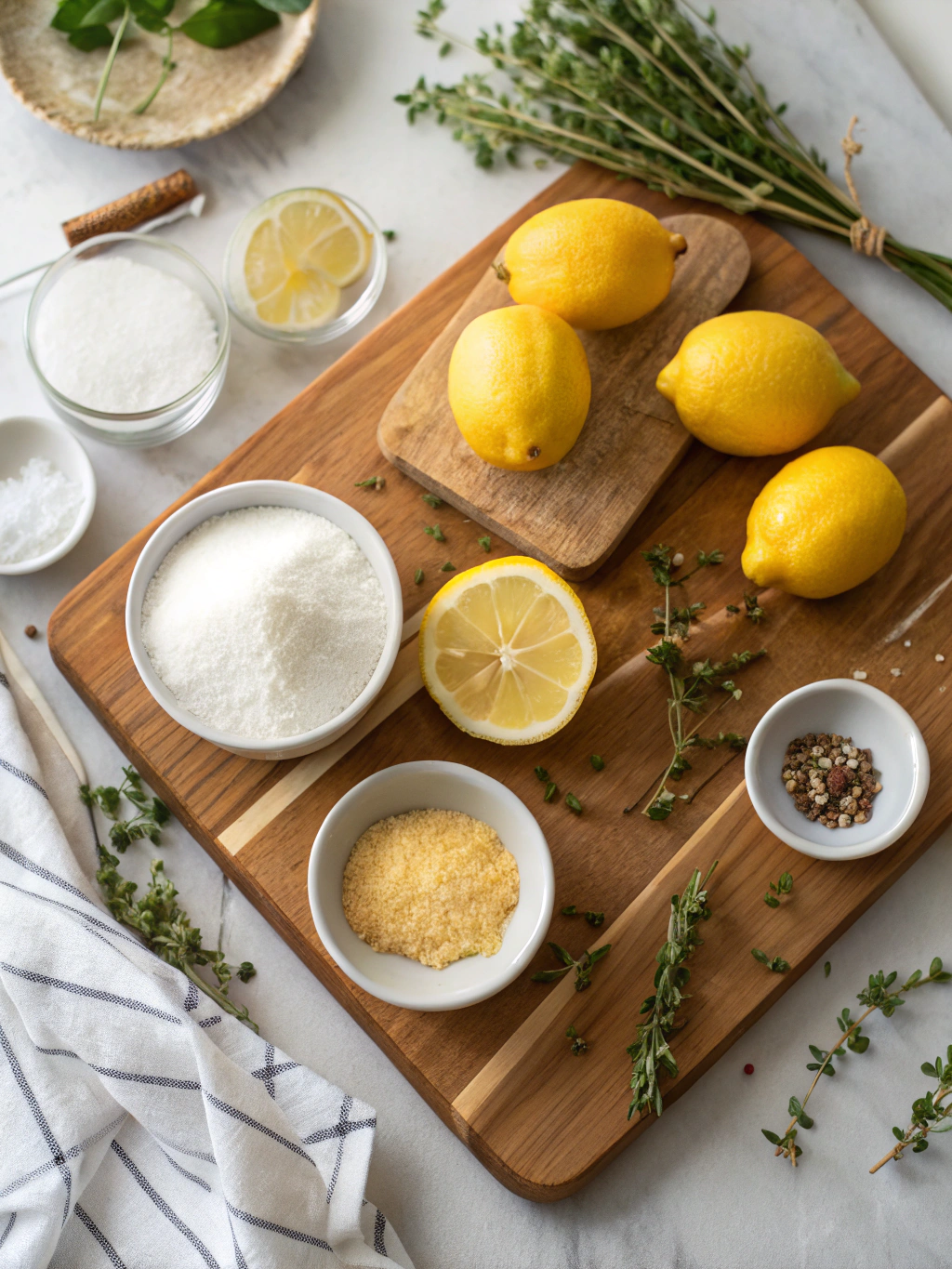 Easy Two-Ingredient Lemon Cakes Recipe ingredients