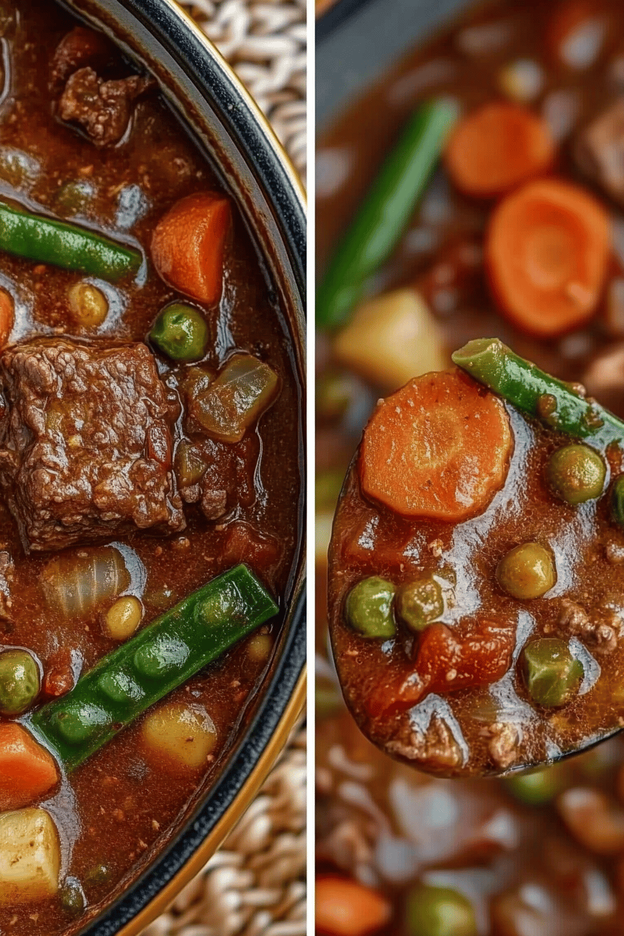Easy Vegetable Beef Stew Recipe