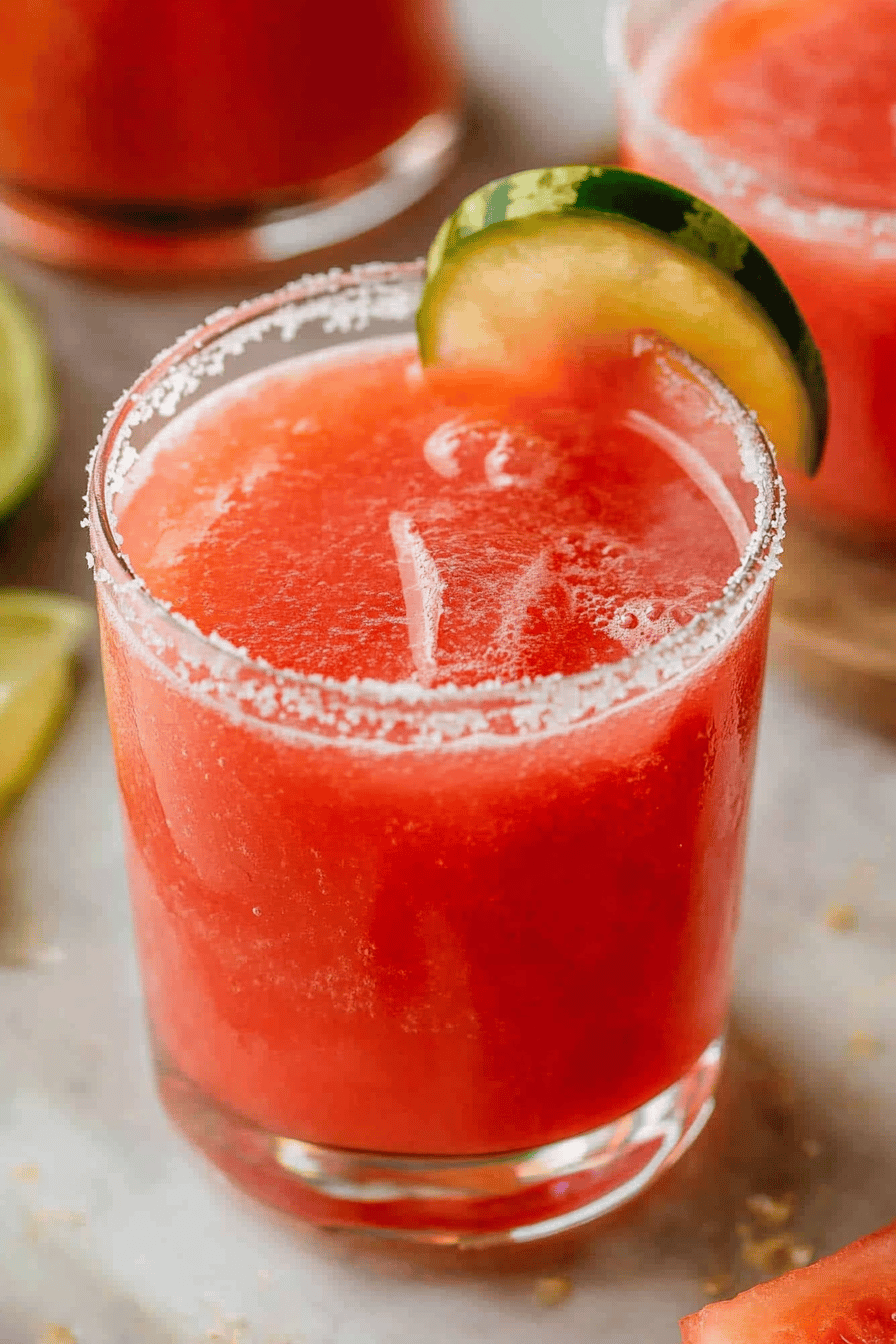 Easy Watermelon Margarita Recipe ingredients