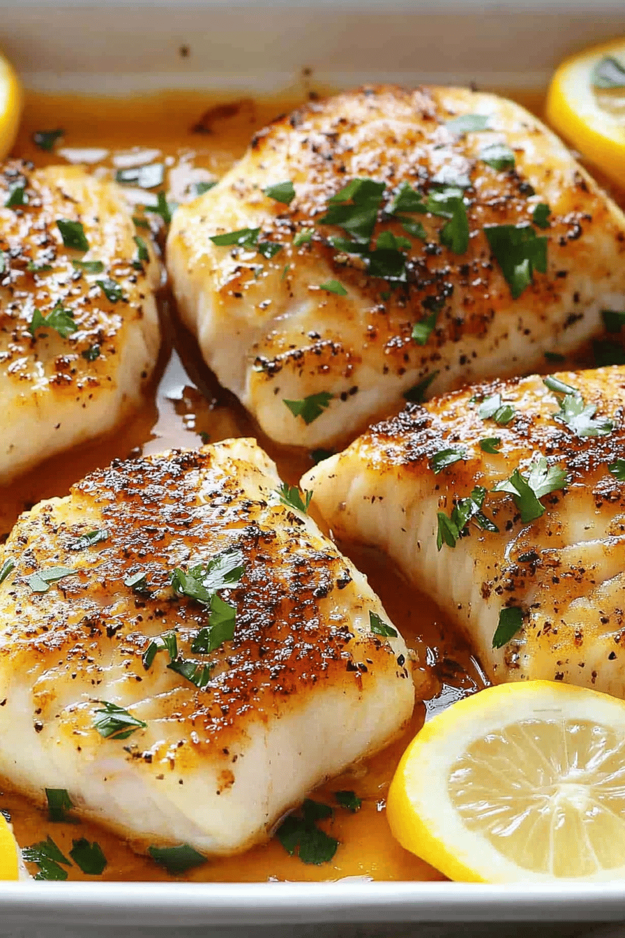 Easy White Fish Recipe ingredients