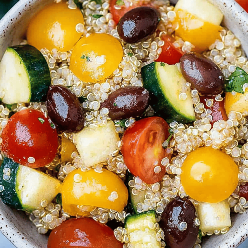 Easy Zesty Quinoa Salad Recipe