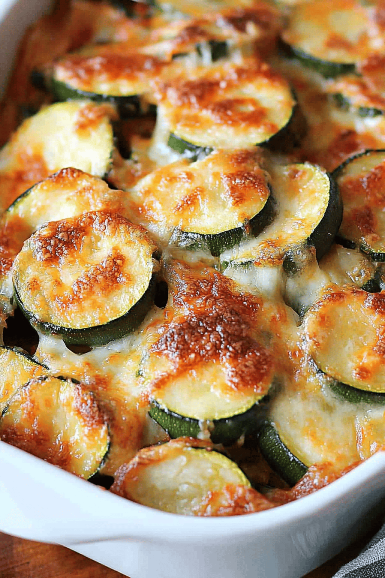 Easy Zucchini Casserole Recipe