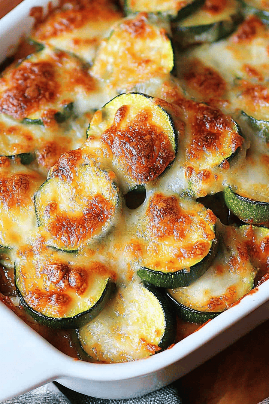 Easy Zucchini Casserole Recipe ingredients