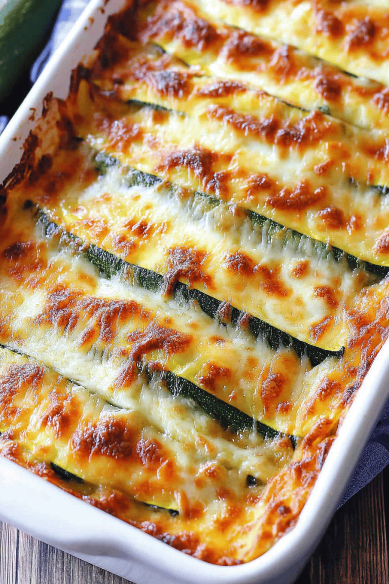 Easy Zucchini Lasagna Recipe