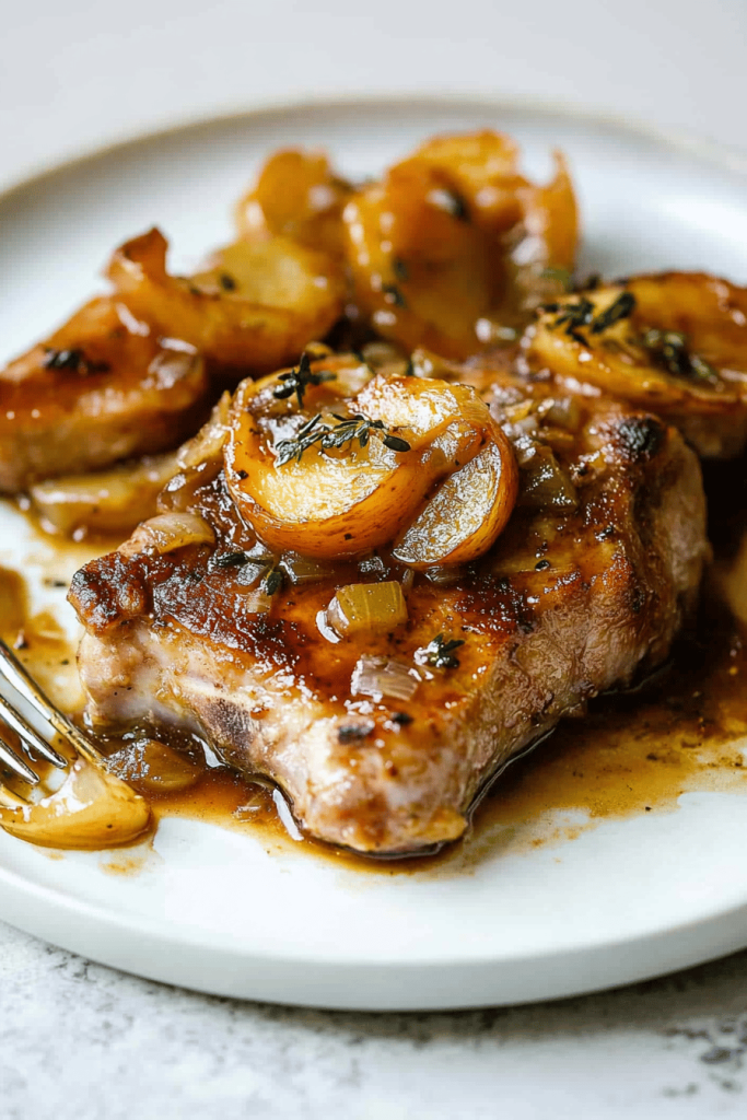 Easy and Delicious Apple Pork Chops Recipe
