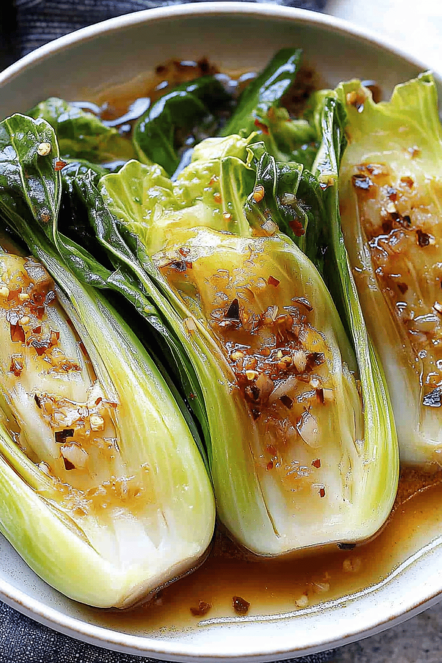 Easy and Delicious Bok Choy Recipe Final Dish Presentation