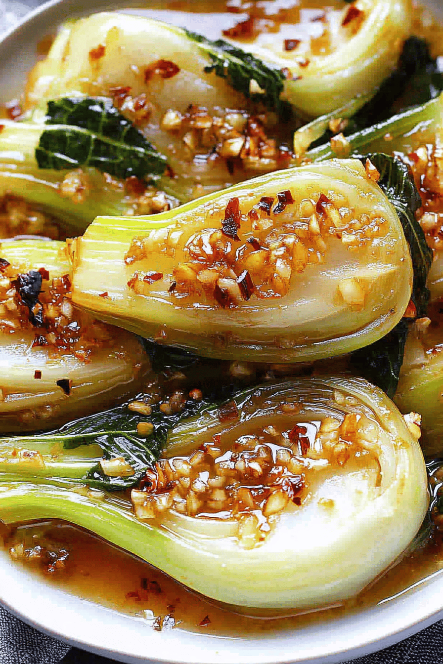 Easy and Delicious Bok Choy Recipe Final Dish Presentation