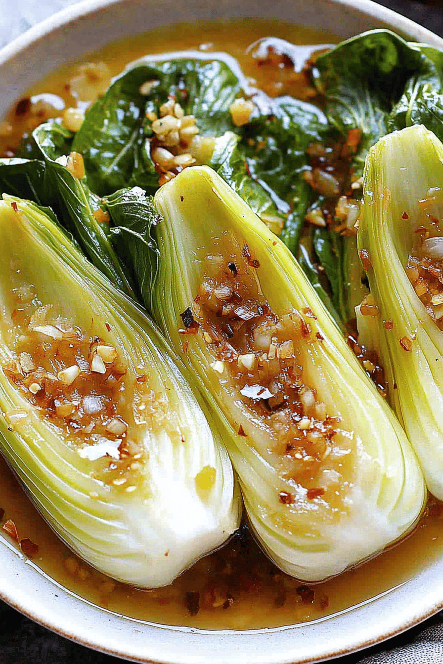 Easy and Delicious Bok Choy Recipe ingredients