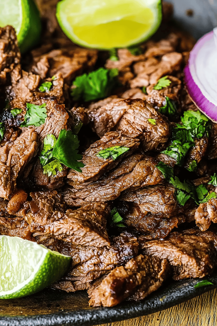 Easy and Delicious Carne Asada Recipe Final Dish Presentation