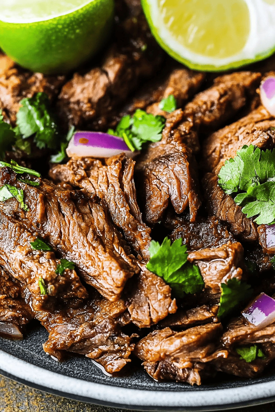 Easy and Delicious Carne Asada Recipe Final Dish Presentation