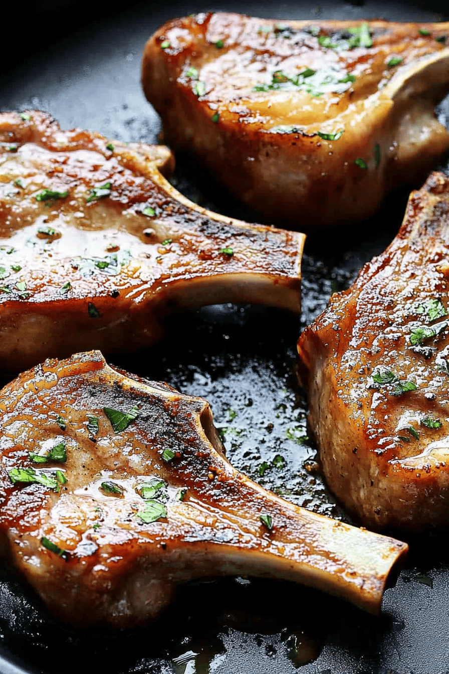 Easy and Delicious Lamb Chops Recipe Final Dish Presentation