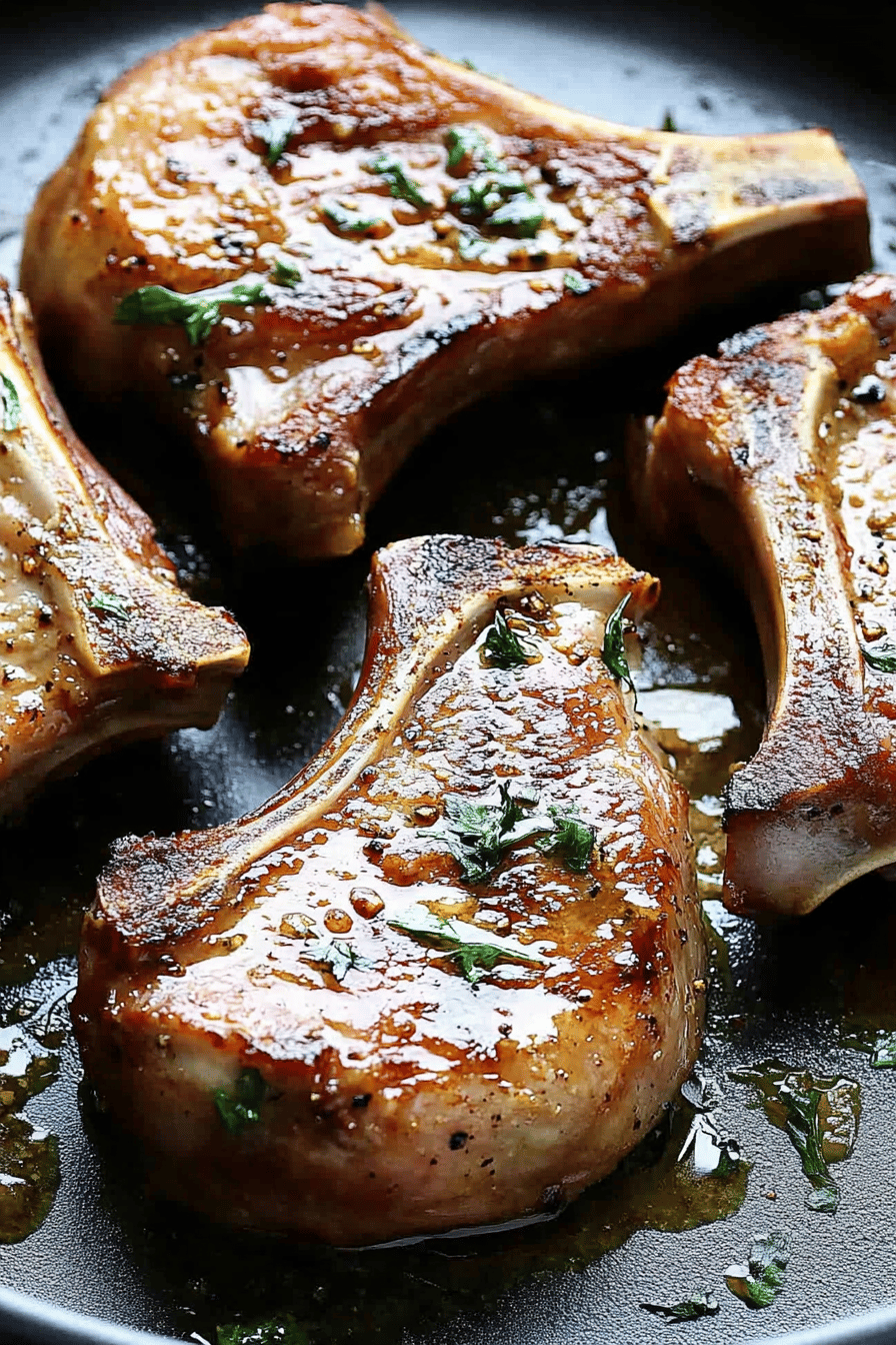 Easy and Delicious Lamb Chops Recipe Final Dish Presentation