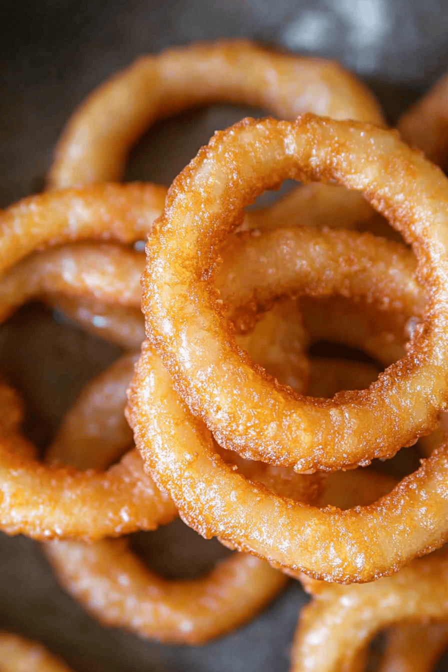 Easy and Delicious Onion Rings Recipe Final Dish Presentation