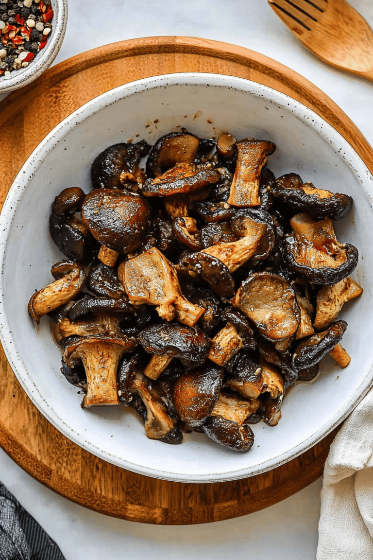 Easy and Delicious Oyster Mushroom Recipe