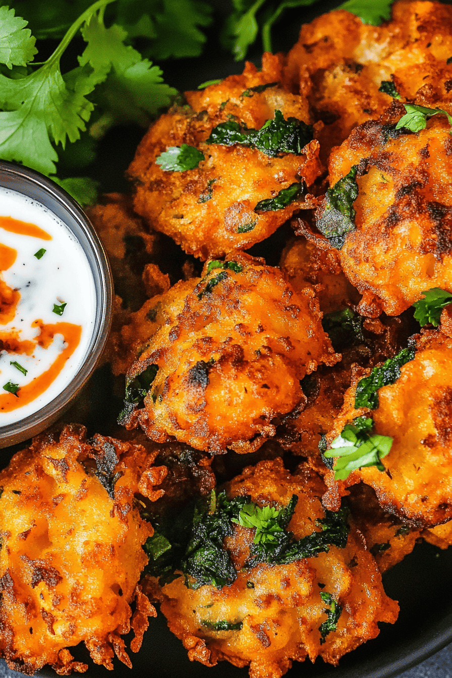 Easy and Delicious Pakora Recipe Final Dish Presentation
