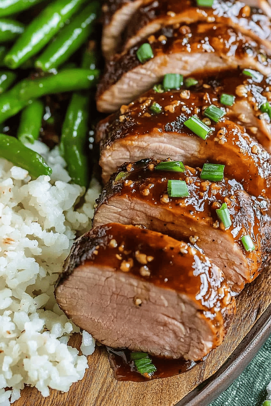Easy and Delicious Pork Tenderloin Marinade ingredients