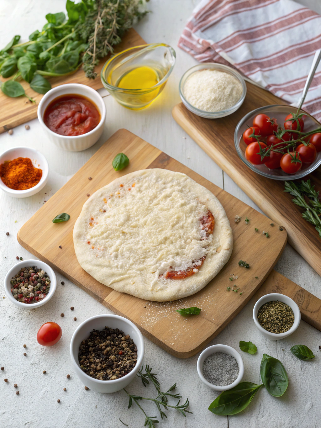 Flatbread Pizza Recipe: How to Make a Quick and Delicious Meal ingredients
