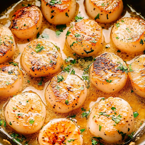 Garlic Butter Scallops Recipe
