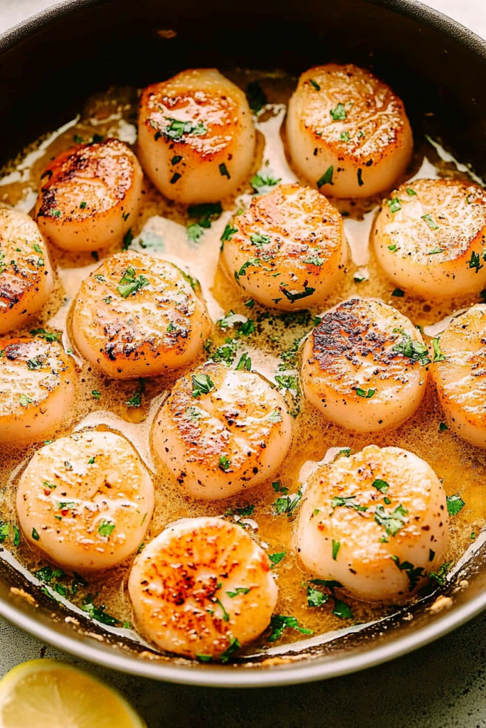 Garlic Butter Scallops Recipe