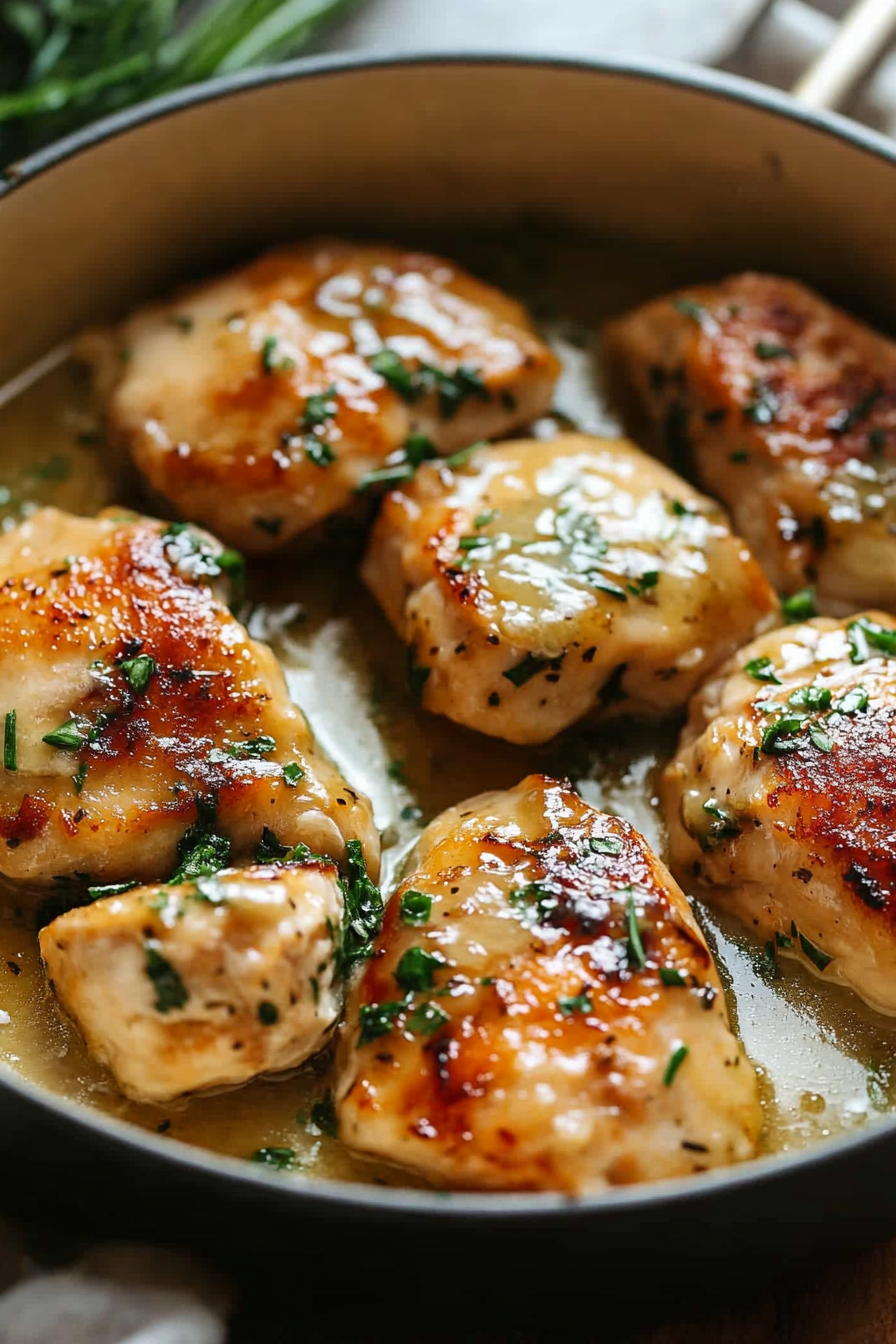 Garlic Sauce Chicken Recipe Final Dish Presentation