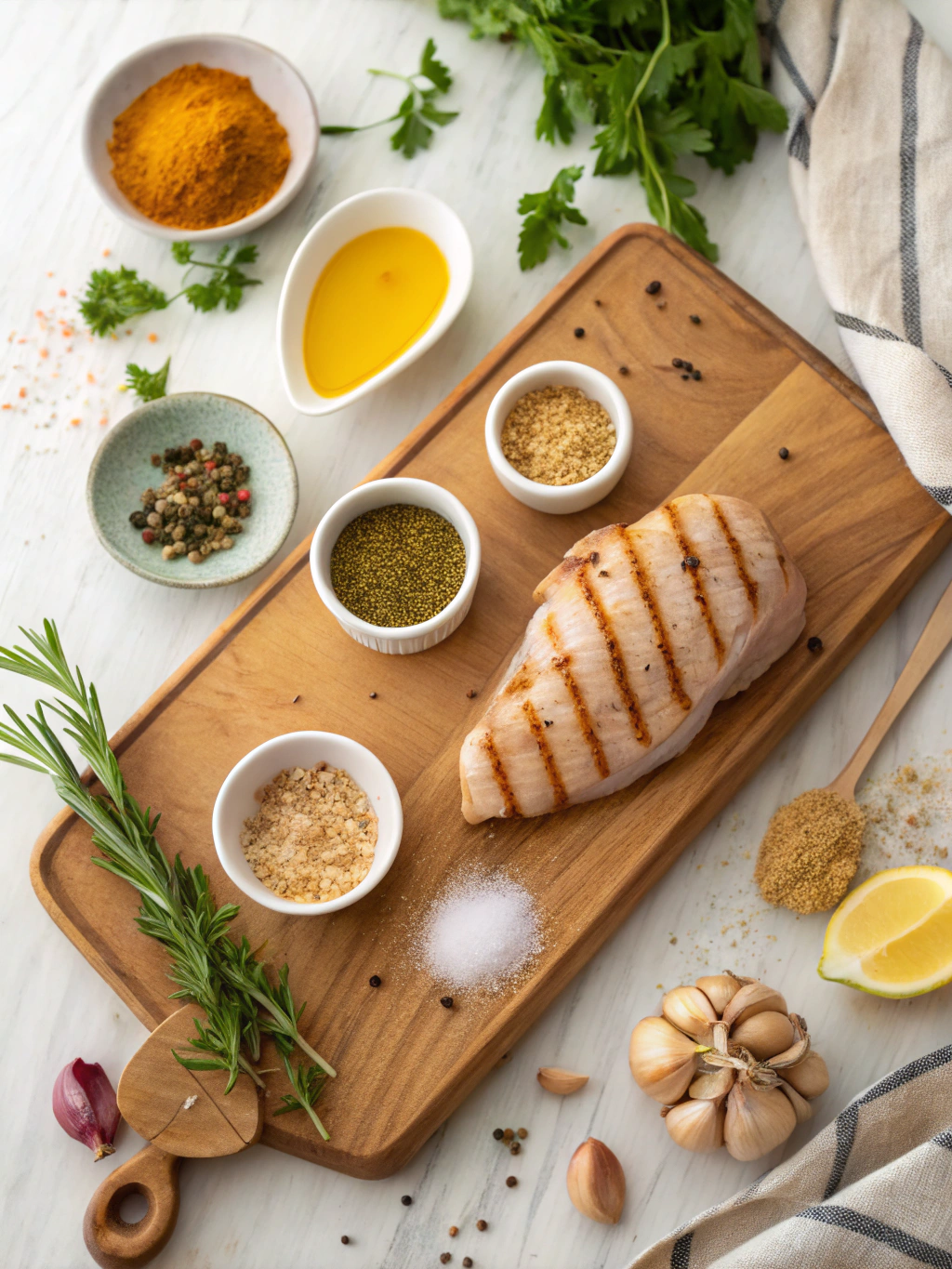 Grilled Honey Mustard Chicken Recipe ingredients