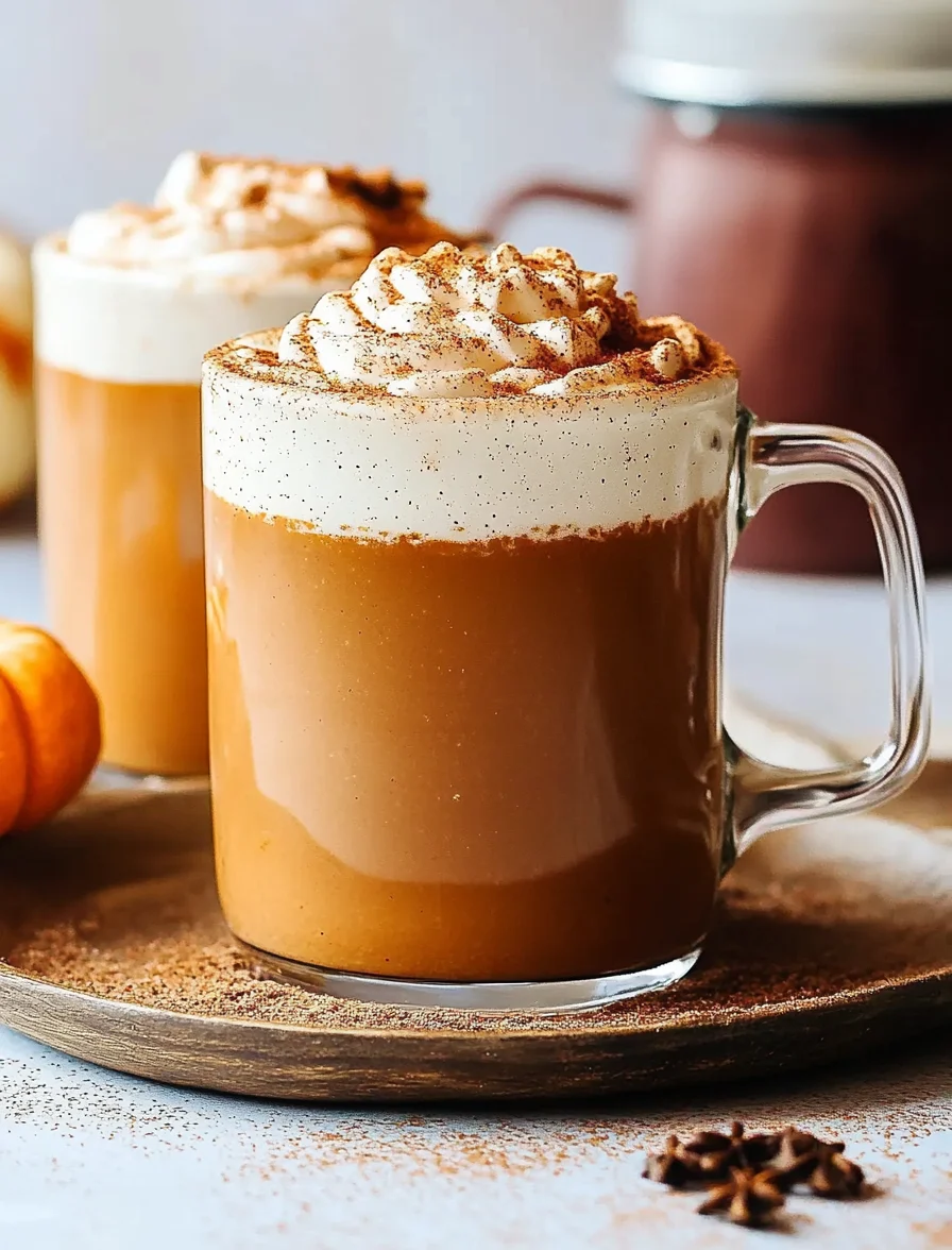 Homemade Pumpkin Spice Latte Recipe