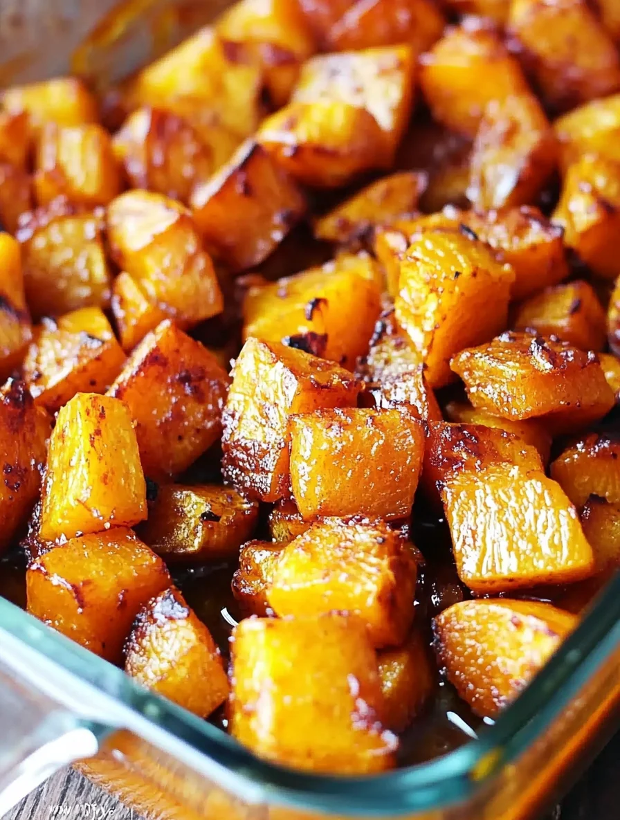 Honey Roasted Butternut Squash Recipe