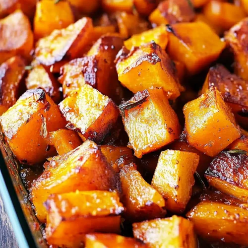 Honey Roasted Butternut Squash Recipe