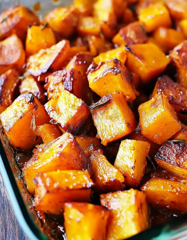 Honey Roasted Butternut Squash Recipe