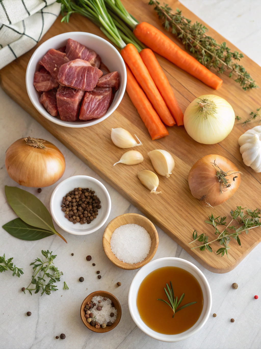 How to Make French Onion Soup in a Slow Cooker: Easy Crockpot Recipe ingredients