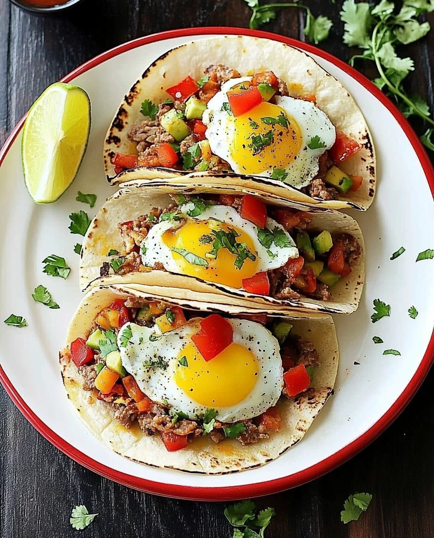Huevos Rancheros Tacos Recipe at Diethood