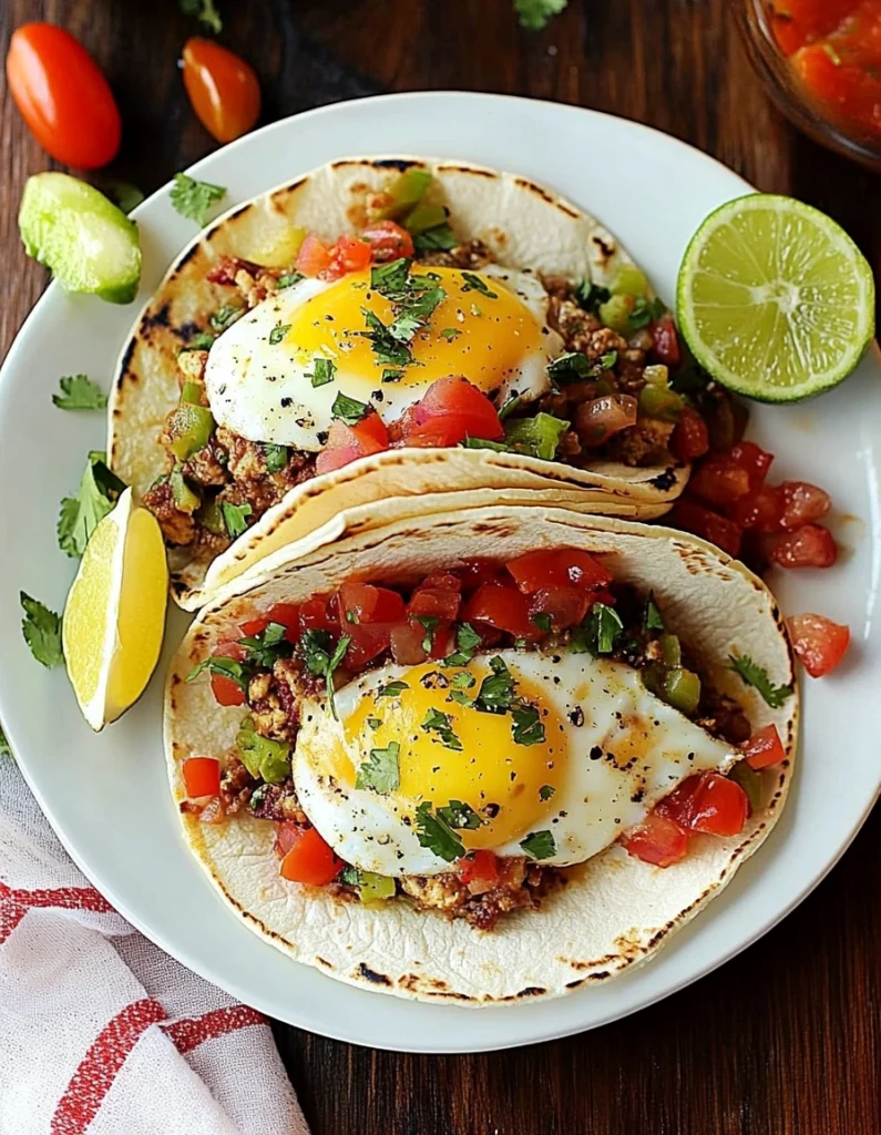 Huevos Rancheros Tacos Recipe