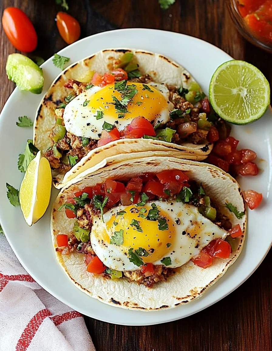 Huevos Rancheros Tacos Recipe